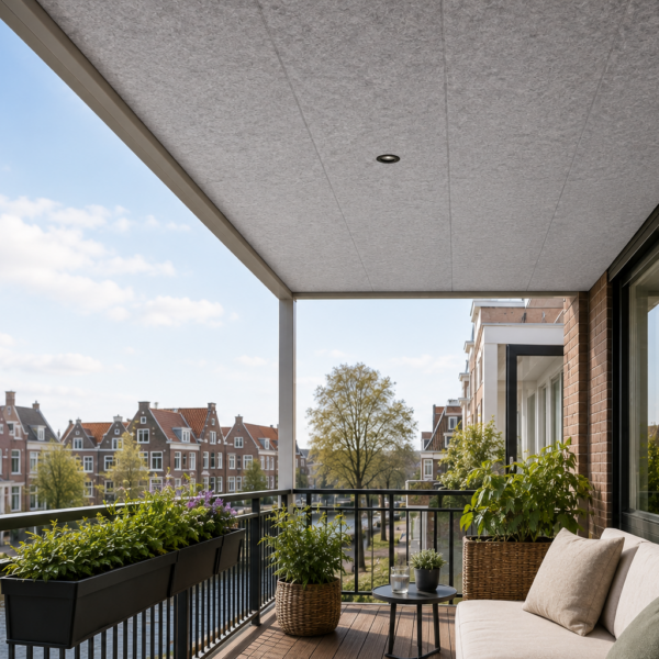 Geluidsabsorberend Balkon Panelen